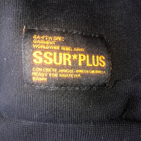 SSUR*PLUS Hoodie with Patches - Picture 2 of 4